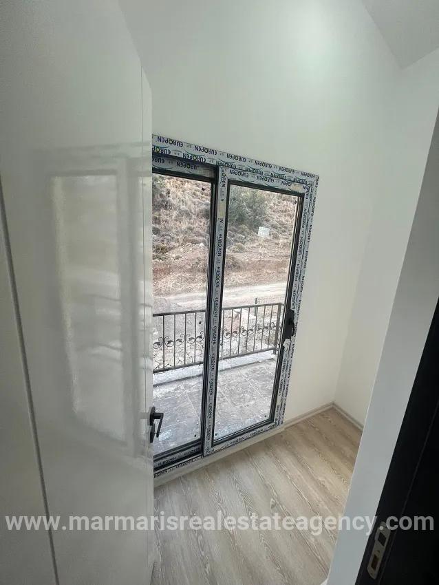 Marmaris Bozburun Stadtteil In dem atemberaubenden Meeresblick 4+1 Null 170 m2 satılık Villa
