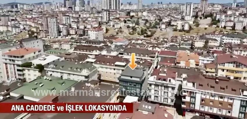 In İstanbul Maltepe zu verkaufen, hohe Mieteinnahmen, wertvolles Gebäude
