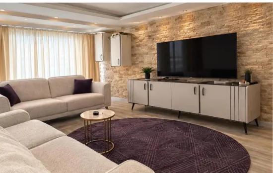 Marmaris Camiavlu In freistehende Villa mit Pool und großem Garten 4+1 zu verkaufen Luxus Triplex Villa