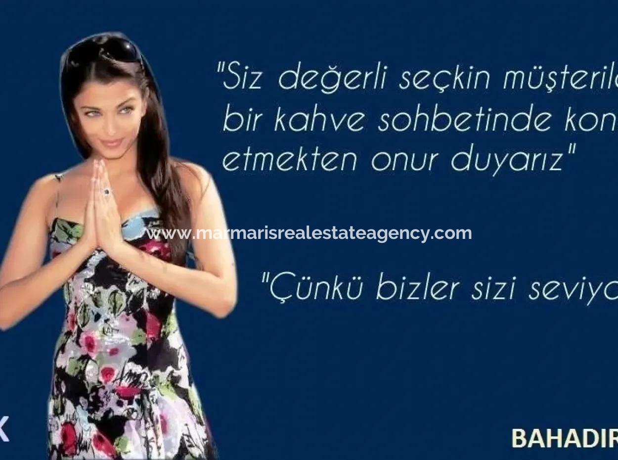 2600 M2 Land Eignet Sich Für Investitionen Marmaris-Bozburun-Bucht