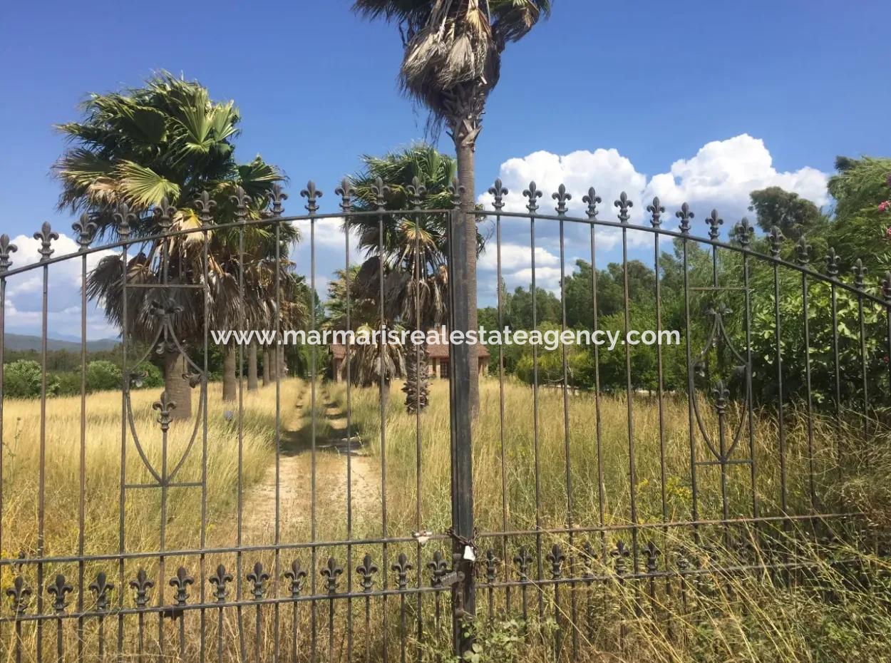 Erstaunliche Farm Zum Verkauf In Mugla Gokova Bay, Gebaut Auf 26000M2Arsa