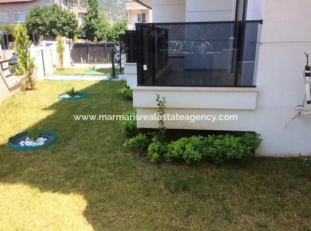 Null Luxus 2 Zimmer 1 Wohnzimmer 100M2 Indoor-Garage Für Verkauf In Marmaris