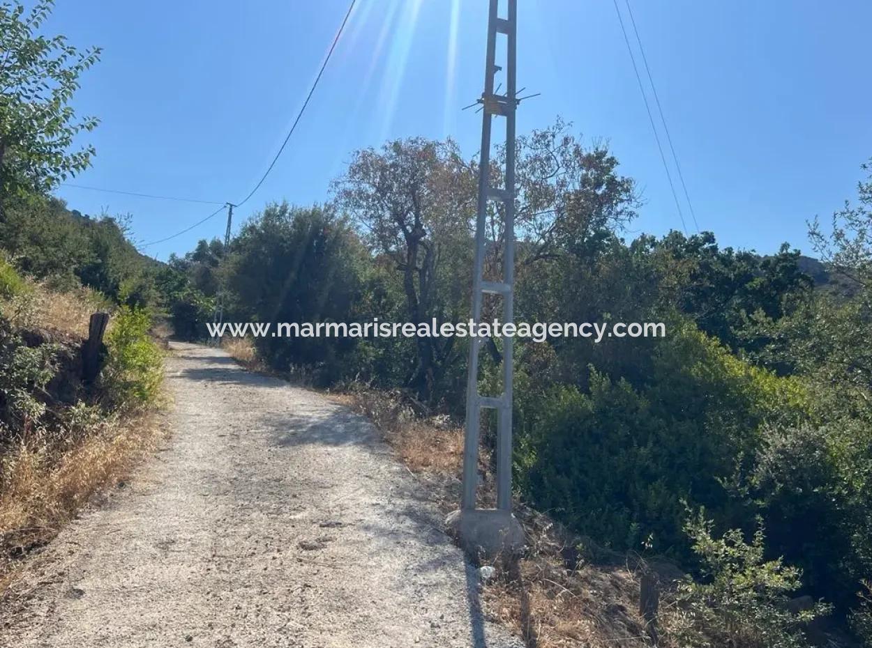 Grundstück Zum Verkauf In Marmaris Selimiye Nachbarschaft Mit Meerblick 5200M2, Geeignet Für Den Bau Von 2 Villen Oder Hotelbau