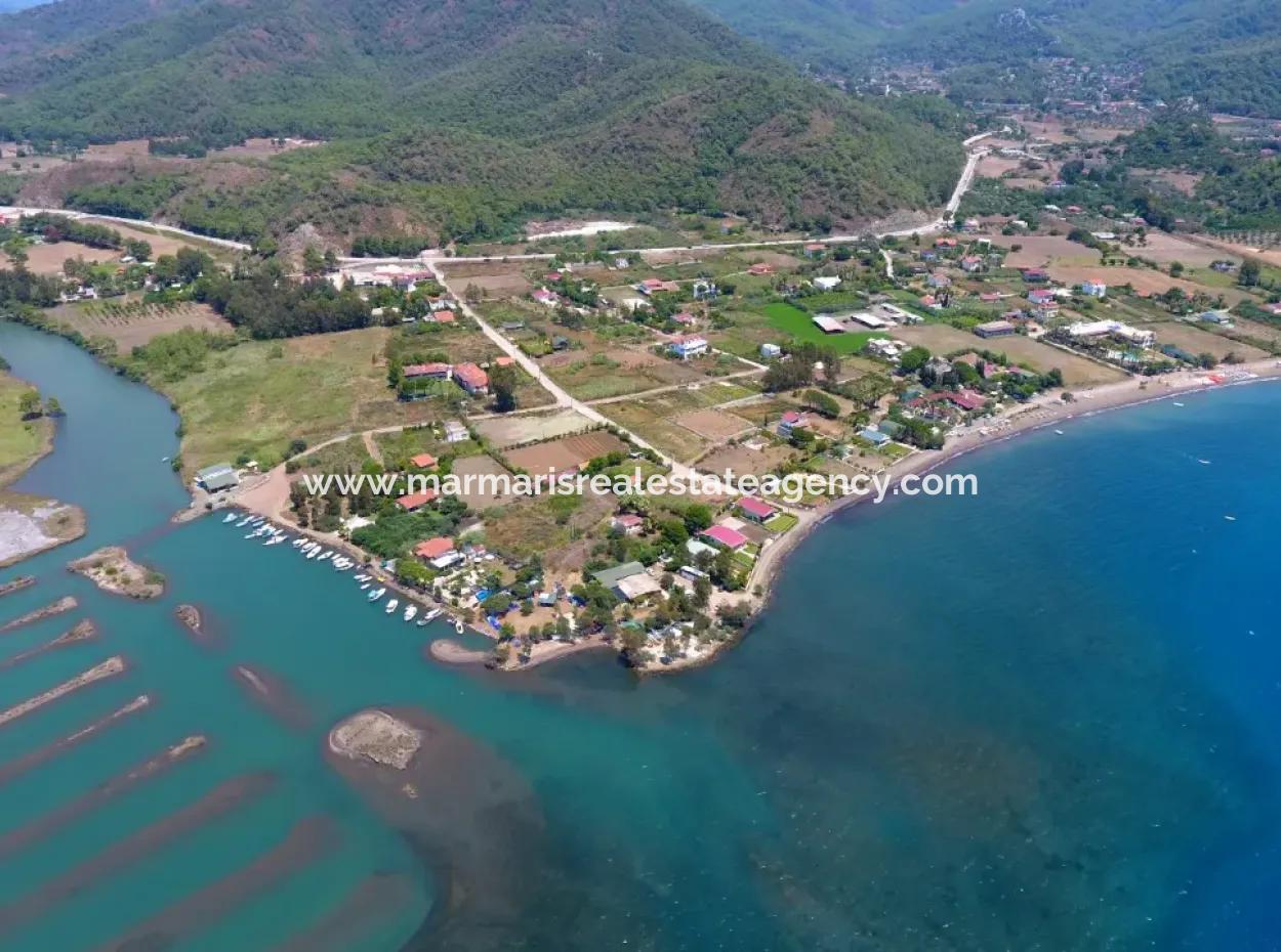 Unser 10000M2 Großes Gemeinschaftsland, Das Für Die Gewerbliche Nutzung Am Kanal In Marmaris Geeignet Ist, Steht Zum Verkauf