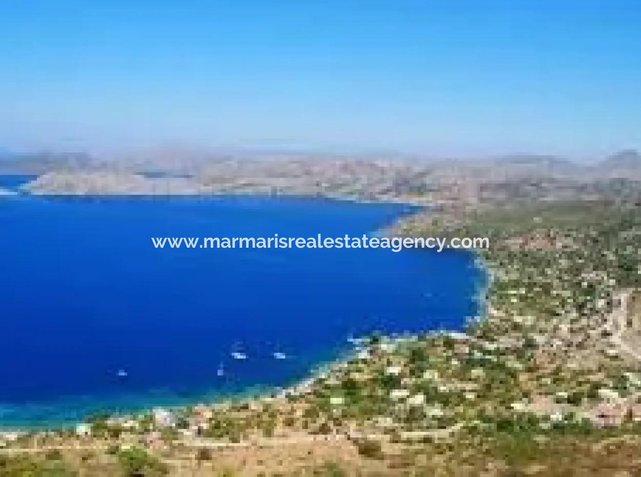 1600 M2 Bucht Am Meer Im Stadtteil Söğüt Des Bezirks Marmaris Von Immobilienmakler