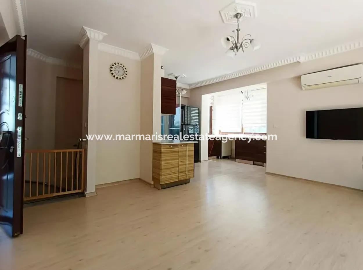 3 1 Garten-Maisonette-Wohnung Zum Verkauf In Beldibi Im Stadtteil Marmaris In Einem Komplex Mit Blick Auf Die Natur Swimmingpool