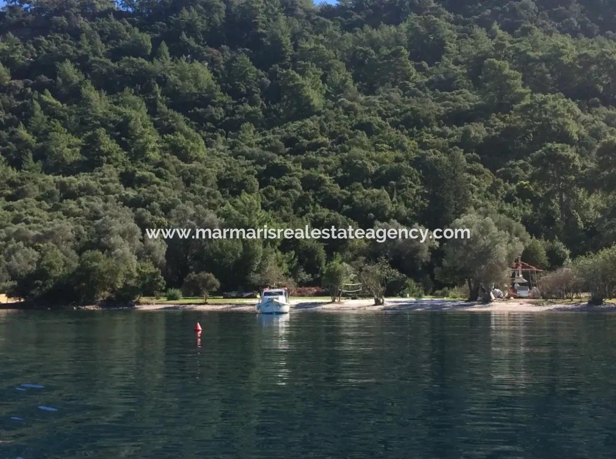 Das Land Zum Verkauf Von Marmaris In Der Nähe Des Meeres Grundstück Hotels, Marina, Yacht Club Land 4000 M2