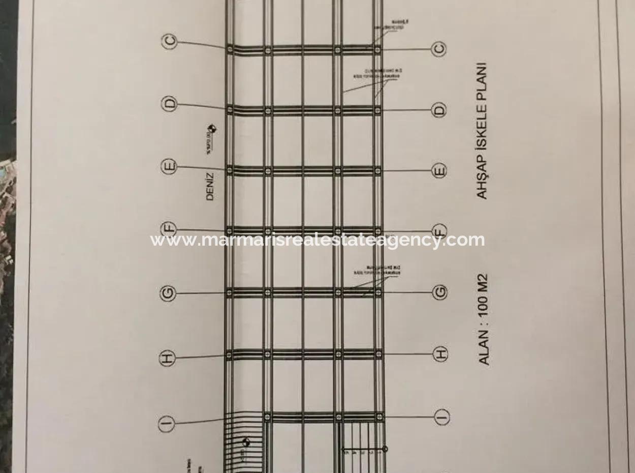 Das Land Zum Verkauf Von Marmaris In Der Nähe Des Meeres Grundstück Hotels, Marina, Yacht Club Land 4000 M2