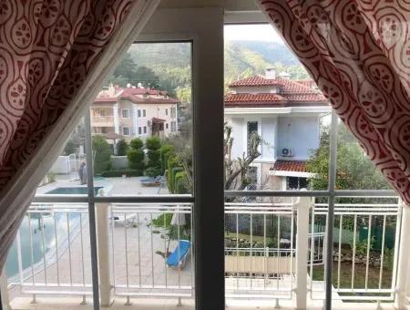 Luxus 3 Zimmer 1 Wohnzimmer Duplex-Wohnung Mit Pool Marmaris Icmeler