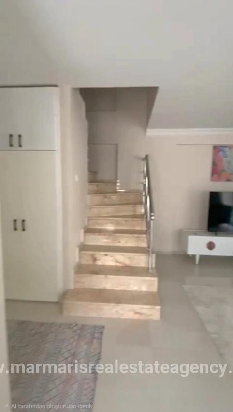 2+1 Furnished Apartment For Rent In Beldibi Neighborhood, With Private Entrance And Garden.
