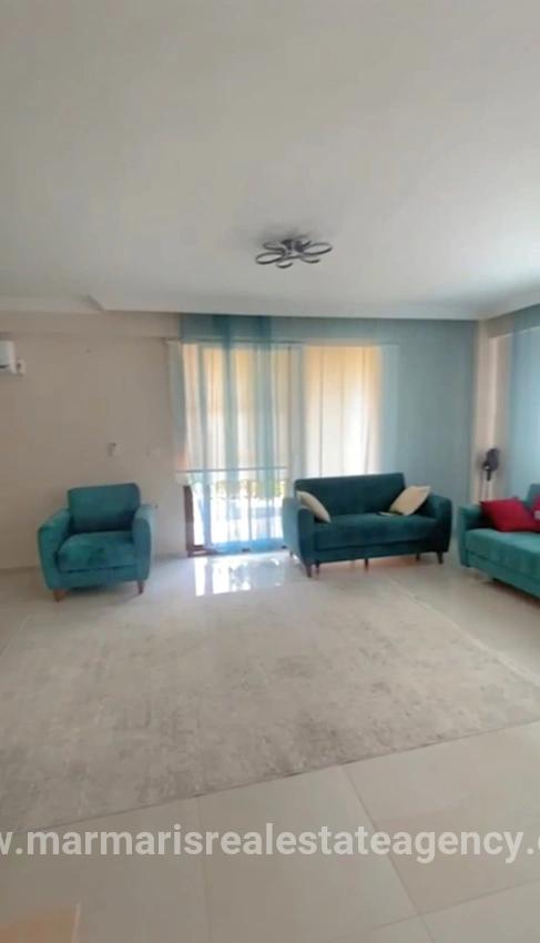 2+1 Furnished Apartment For Rent In Beldibi Neighborhood, With Private Entrance And Garden.