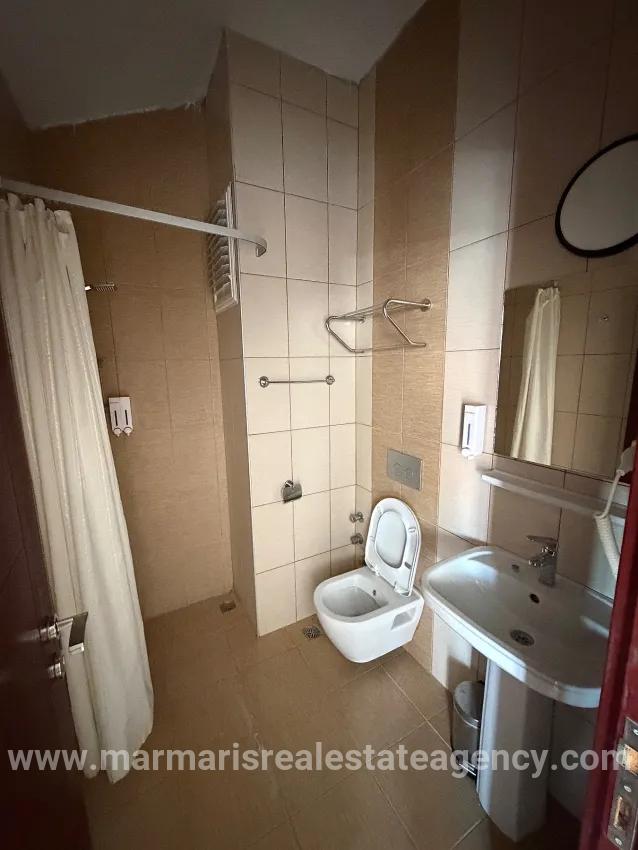 In the centre of Marmaris furnished rental 1+0 flat