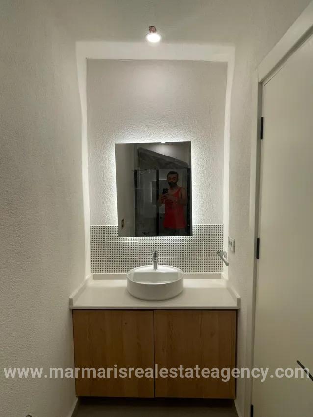 3+1 Bedroom Apartment For sale in Çıldır Nbh. Marmaris - 130 m²