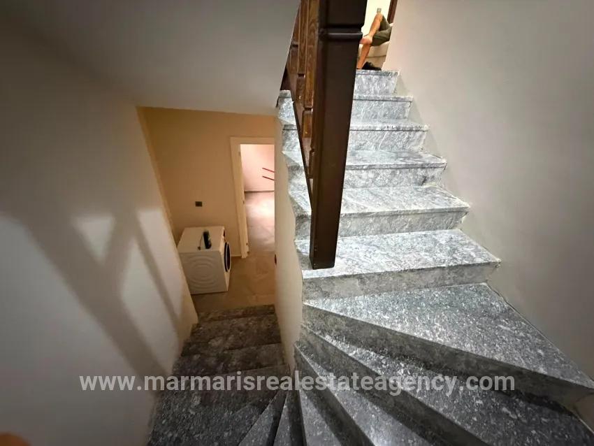 5+1 Bedroom Villa For rent in Çetibeli Nbh. Marmaris - 220 m²