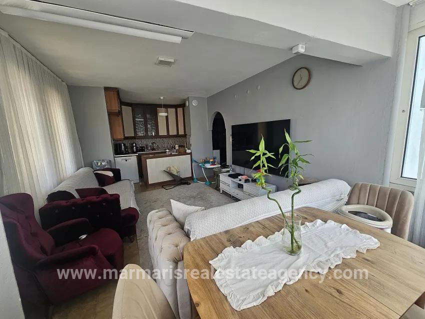 2+1 Bedroom Apartment For sale in Siteler Nbh. Marmaris - 80 m²