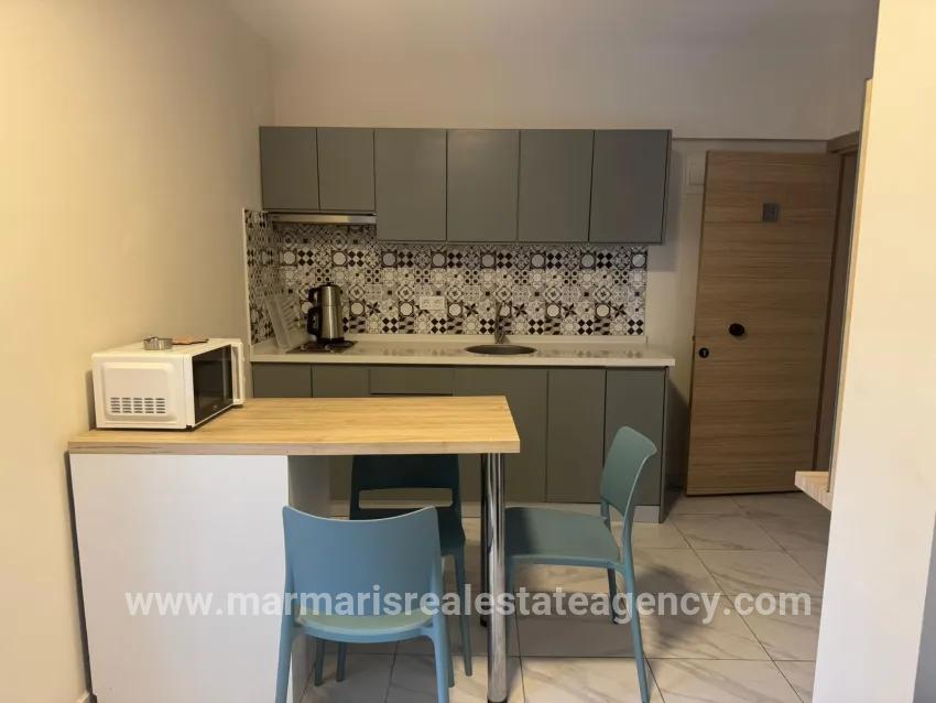 1+1 Bedroom Apartment For rent in Siteler Nbh. Marmaris - 55 m²