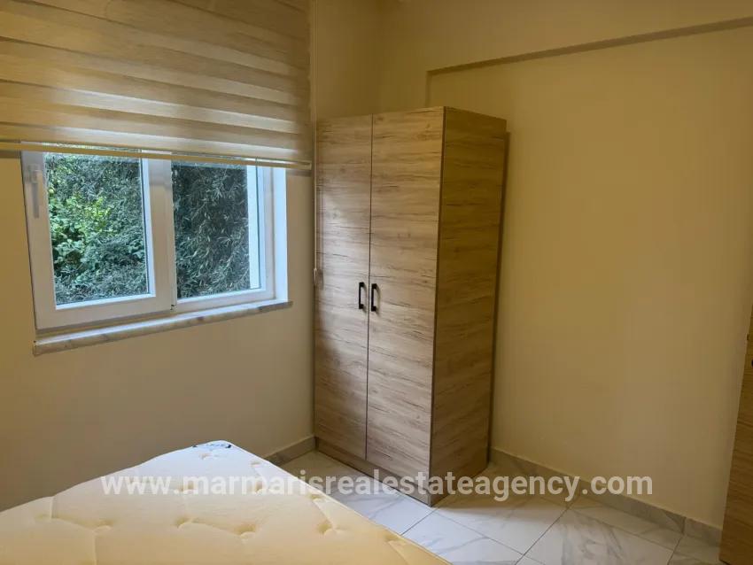 1+1 Bedroom Apartment For rent in Siteler Nbh. Marmaris - 55 m²
