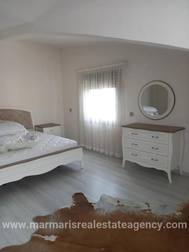 3+1 Bedroom Apartment For rent in Çıldır Nbh. Marmaris - 160 m²