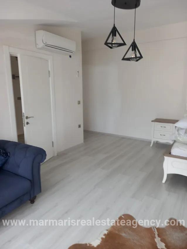 3+1 Bedroom Apartment For rent in Çıldır Nbh. Marmaris - 160 m²
