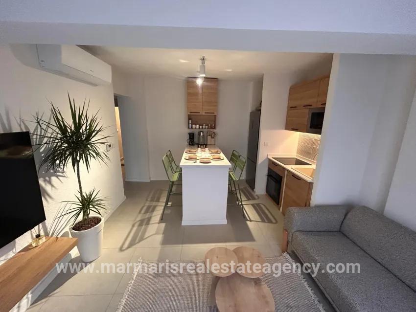 2+1 Bedroom Apartment For rent in Çıldır Nbh. Marmaris - 75 m²
