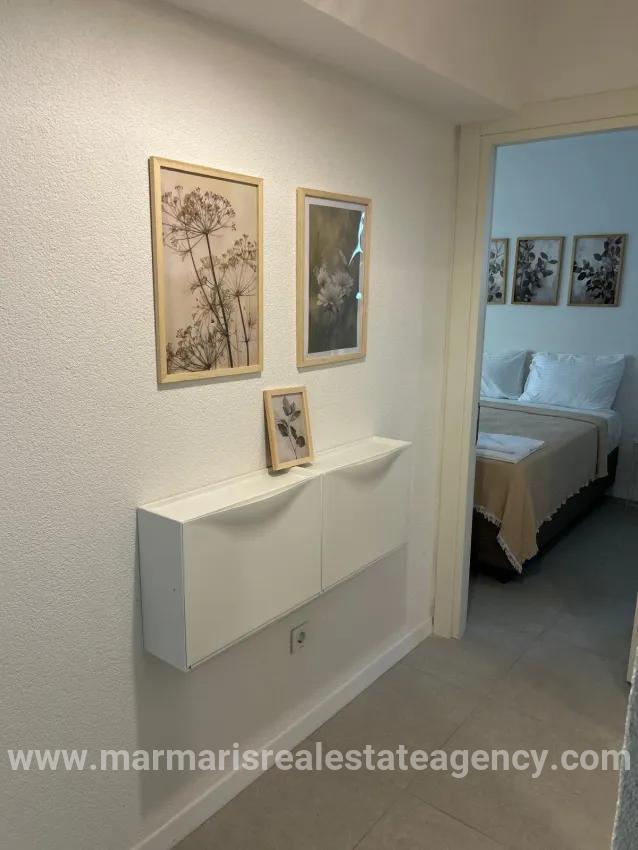 2+1 Bedroom Apartment For rent in Çıldır Nbh. Marmaris - 75 m²