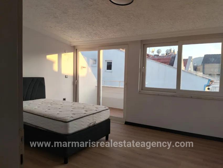 3+2 Bedroom Apartment For sale in Çıldır Nbh. Marmaris - 170 m²