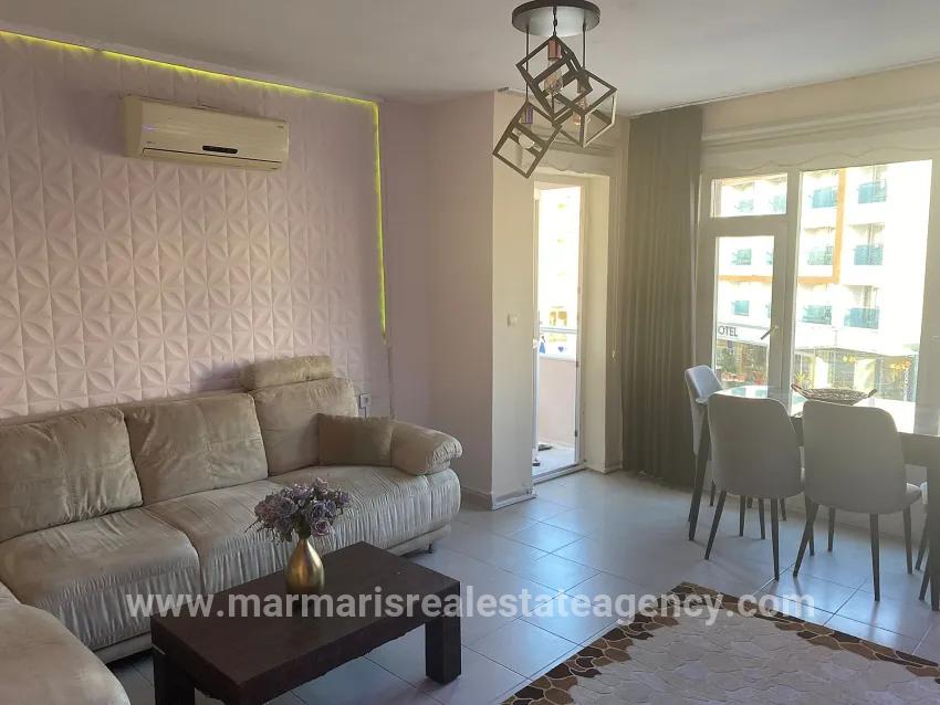 2+1 Bedroom Apartment For rent in Çıldır Nbh. Marmaris - 85 m²