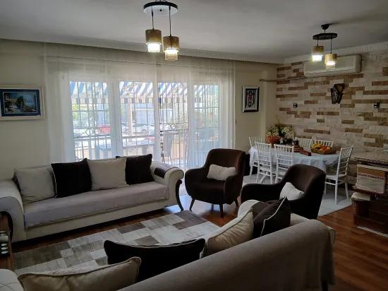 Detached Entrance Pool In the Complex 2+1 For Sale Duplex Apartment İçmeler