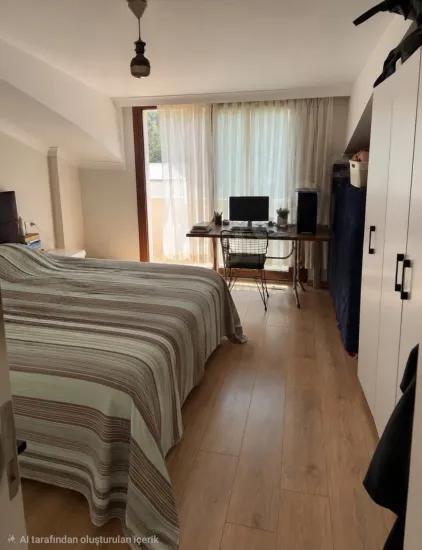 3+1 Duplex Apartment for Sale In the Young Building, Armutalan
