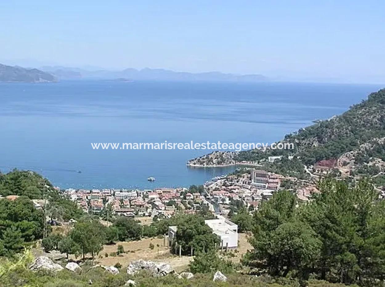 Land For Sale Turunc Bay At 8200 Gross Sqm, With Stunning Sea Views
