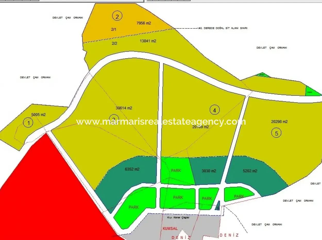 150000 M2 In The Centre Of Marmaris Is A 5-Star Holiday Resort,Hotel Plot For Sale Suitable For