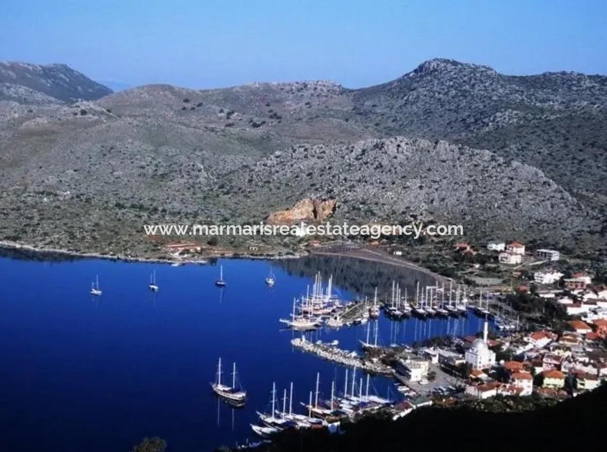 2600 M2 Land Suitable For Investment Marmaris-Bozburun Bay