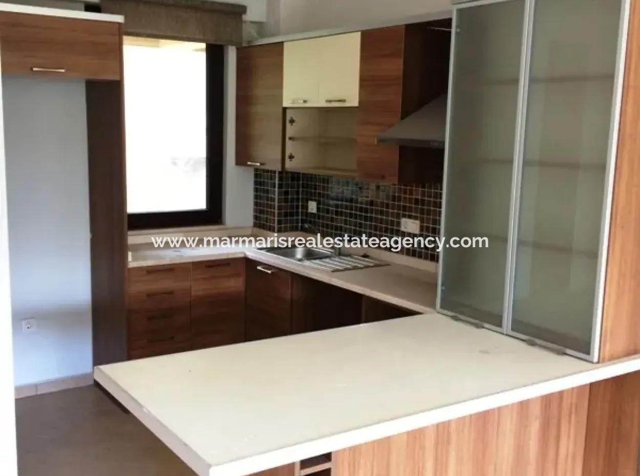 Super Luxury Duplex Apartment With Swimming Pool In Icmeler, Within The Site
