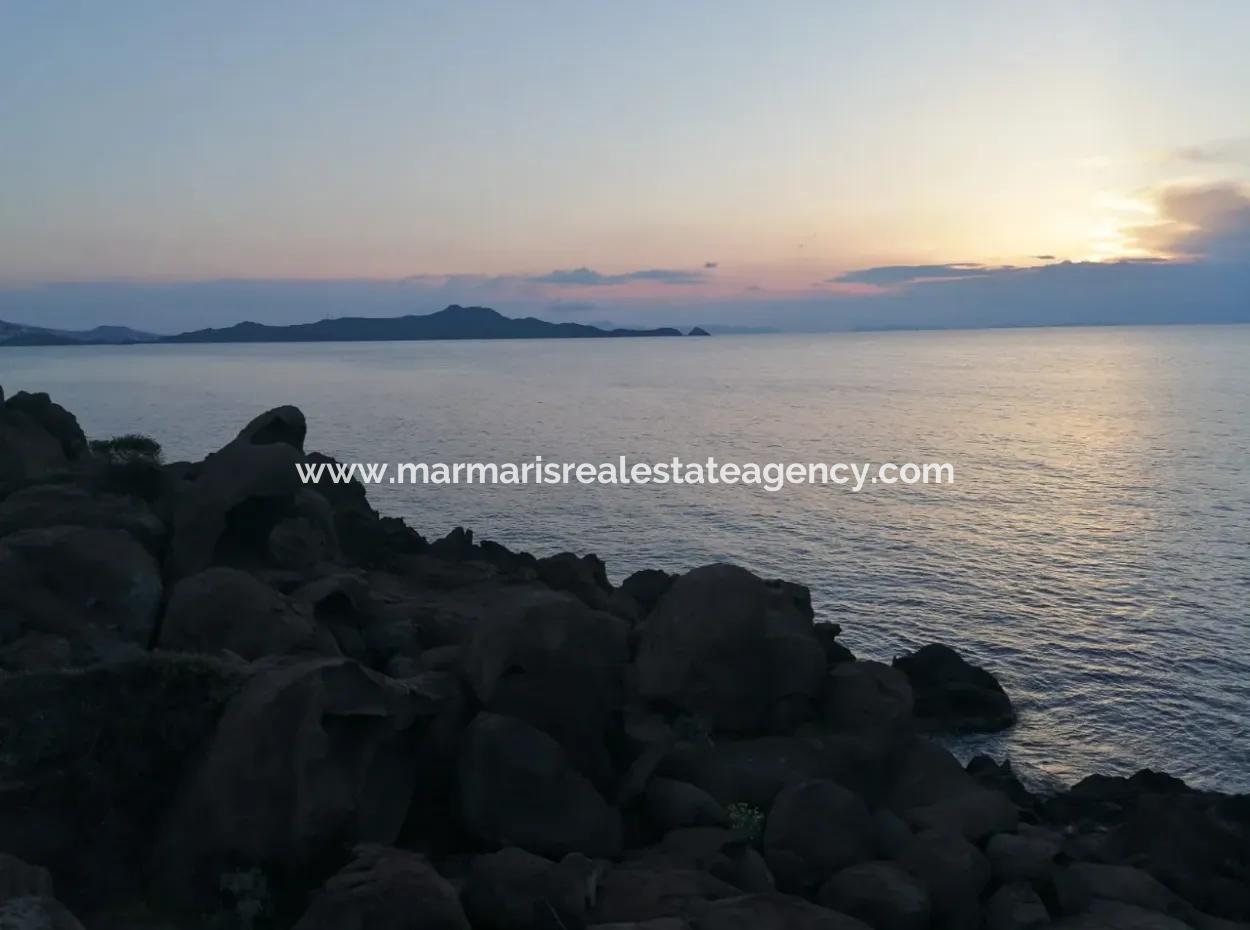 4600M2 Tourism Zoning Seafront Land For Sale In Bodrum Yalikavak District