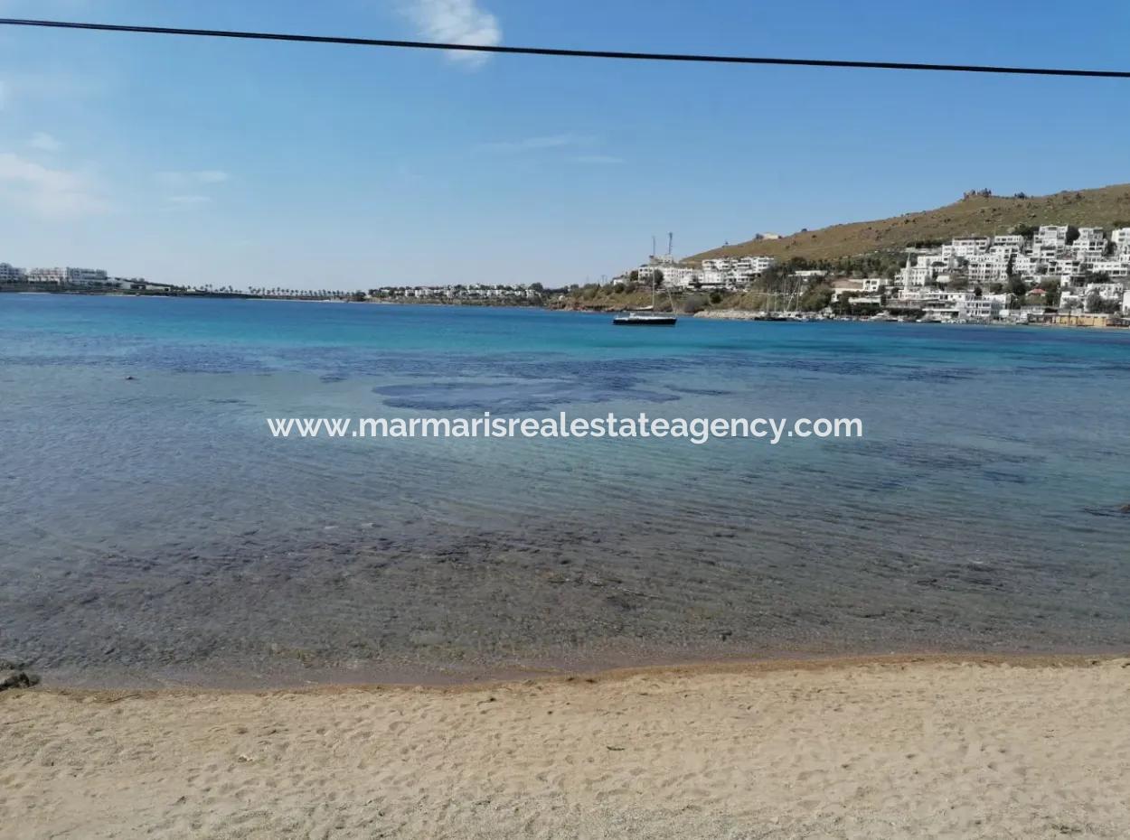 Land For Sale With 4000M2 Tourism Development By The Sea In Bodrum Akyarlar