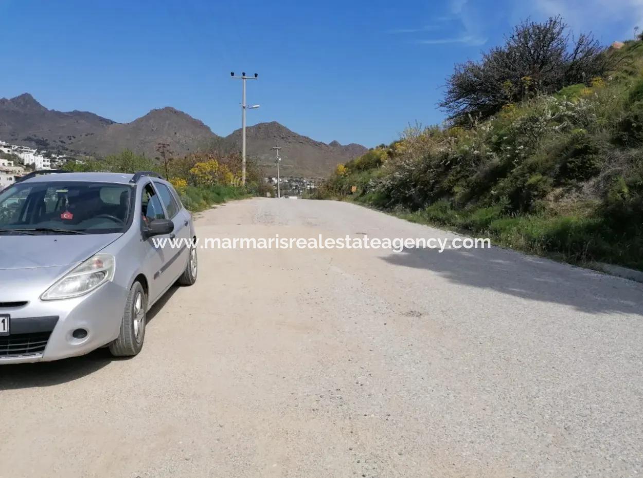 Land For Sale With 4000M2 Tourism Development By The Sea In Bodrum Akyarlar