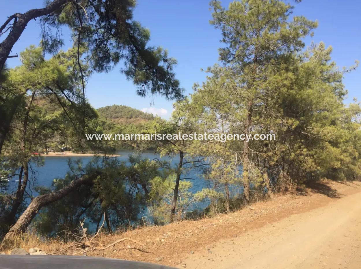Land For Sale Suitable For Bungalow Hotel In 7500M2 Plot In Bördübet Bay