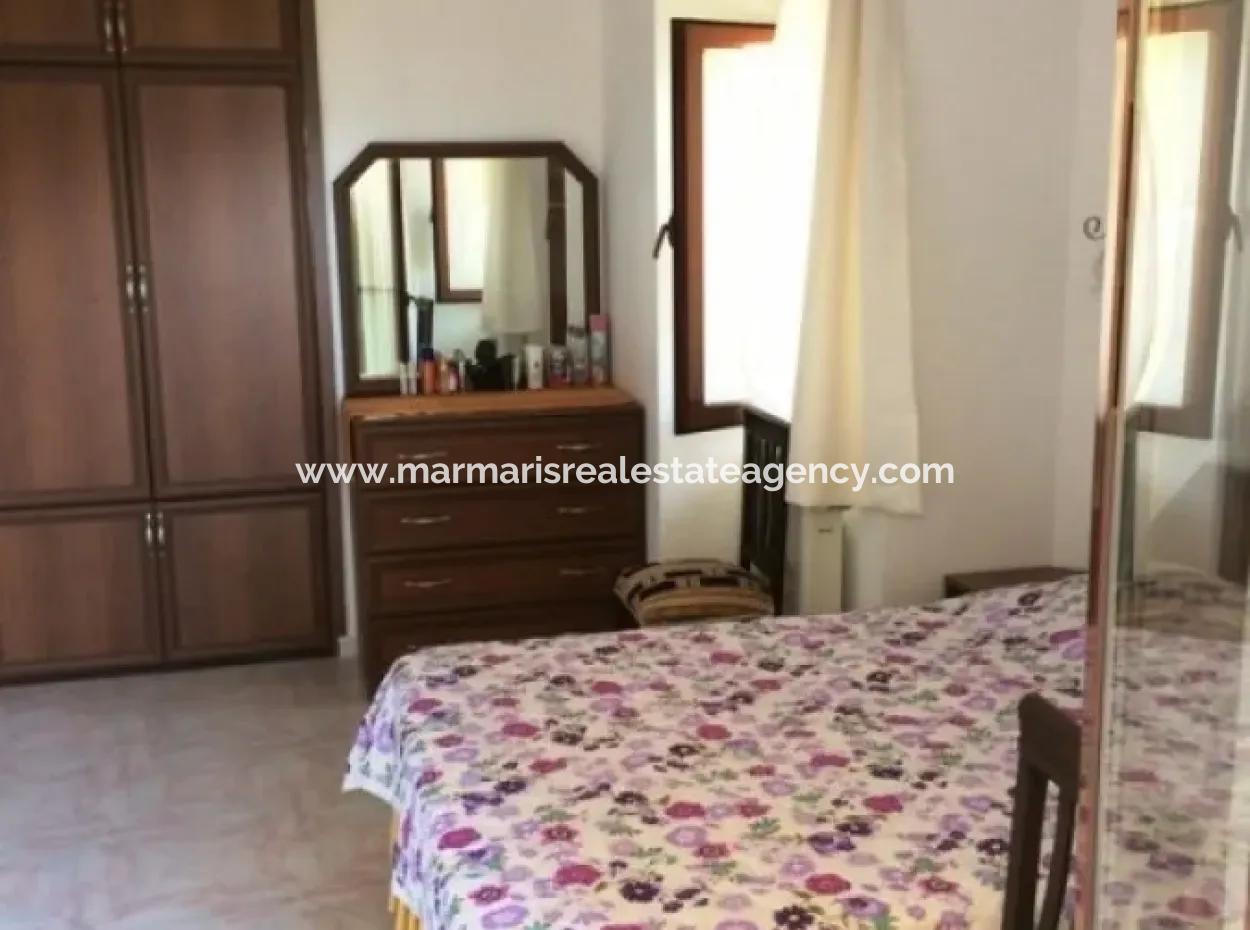 Detached Villa With A Garden For Sale In Ula Muğla District Sultanahmet Neighborhood Twin