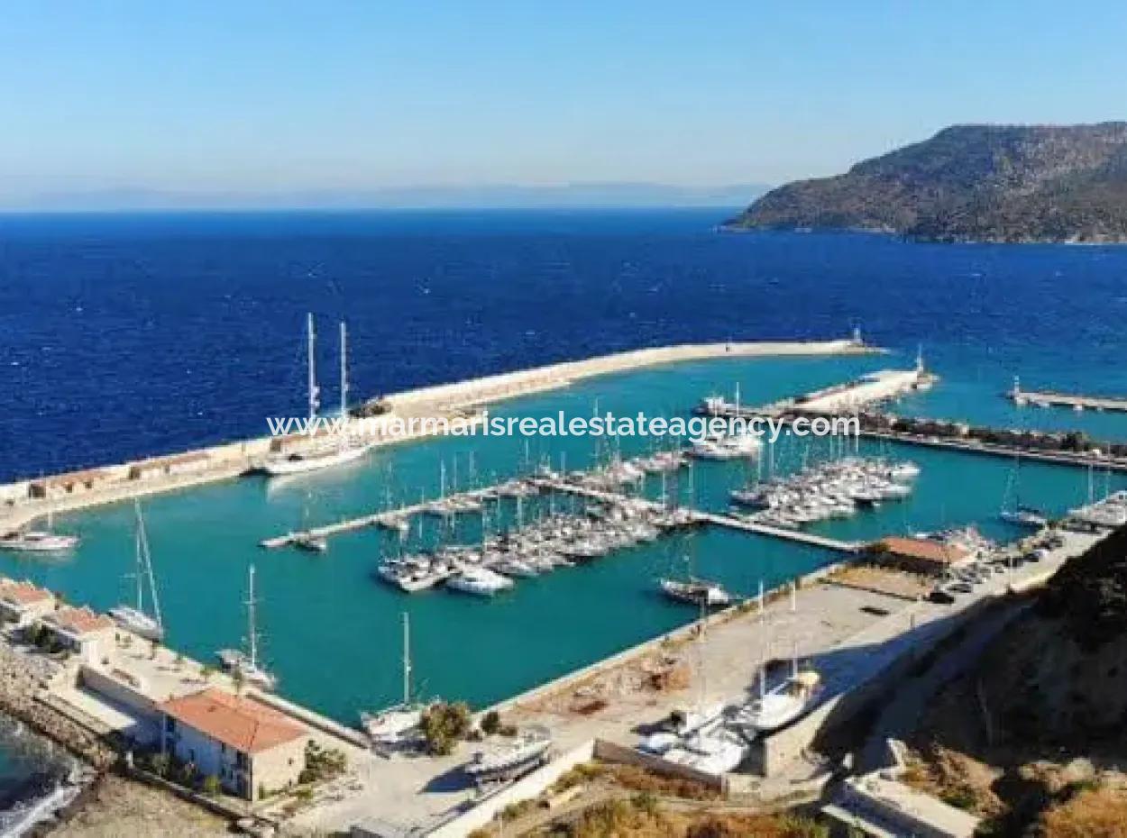 Camping And Caravan Parking For Sale By The Sea Close To Datça Karaköy Port