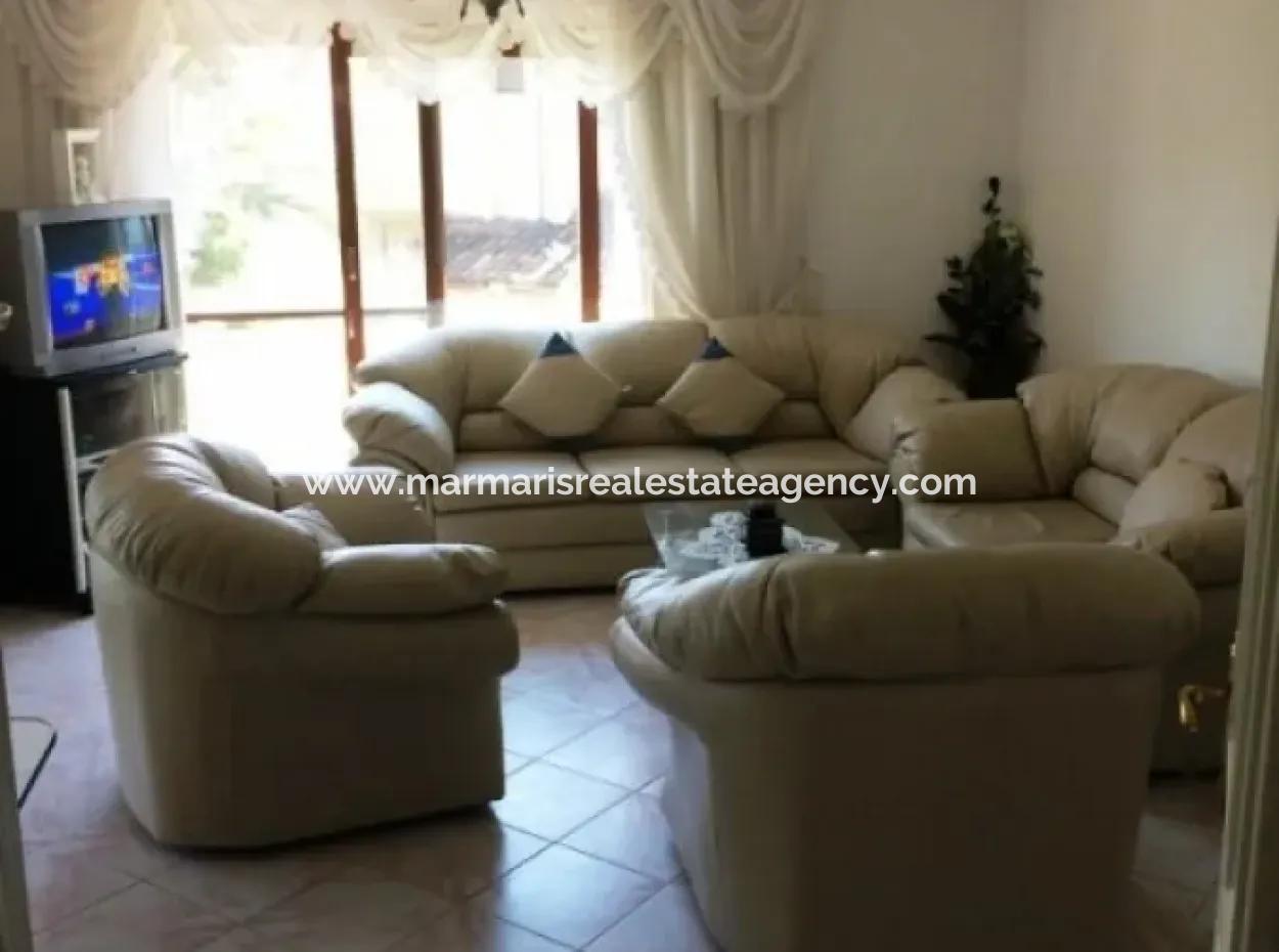 Detached Villa With A Garden For Sale In Ula Muğla District Sultanahmet Neighborhood Twin
