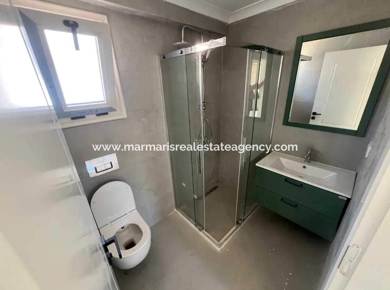 3 Rooms 3 Bathrooms 160M2 Forest View Villa For Sale In Marmaris Çetibeli Mahallesi 400M2 Plot With Full Detached Swimming Pool