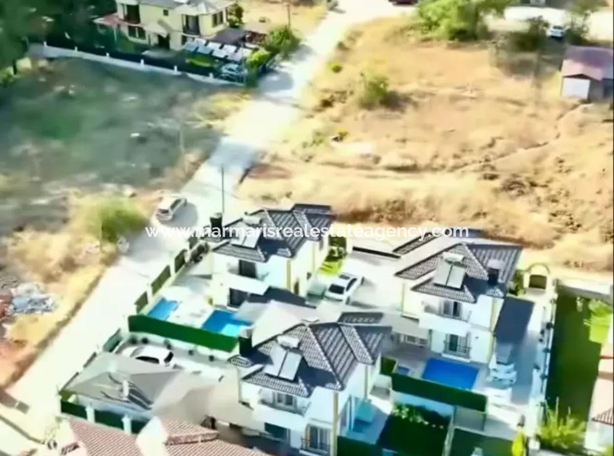 Villa For Sale In Marmaris Çetibeli With 3 Swimming Pools And Children's Pool And Caretaker House In 780M2 Plot