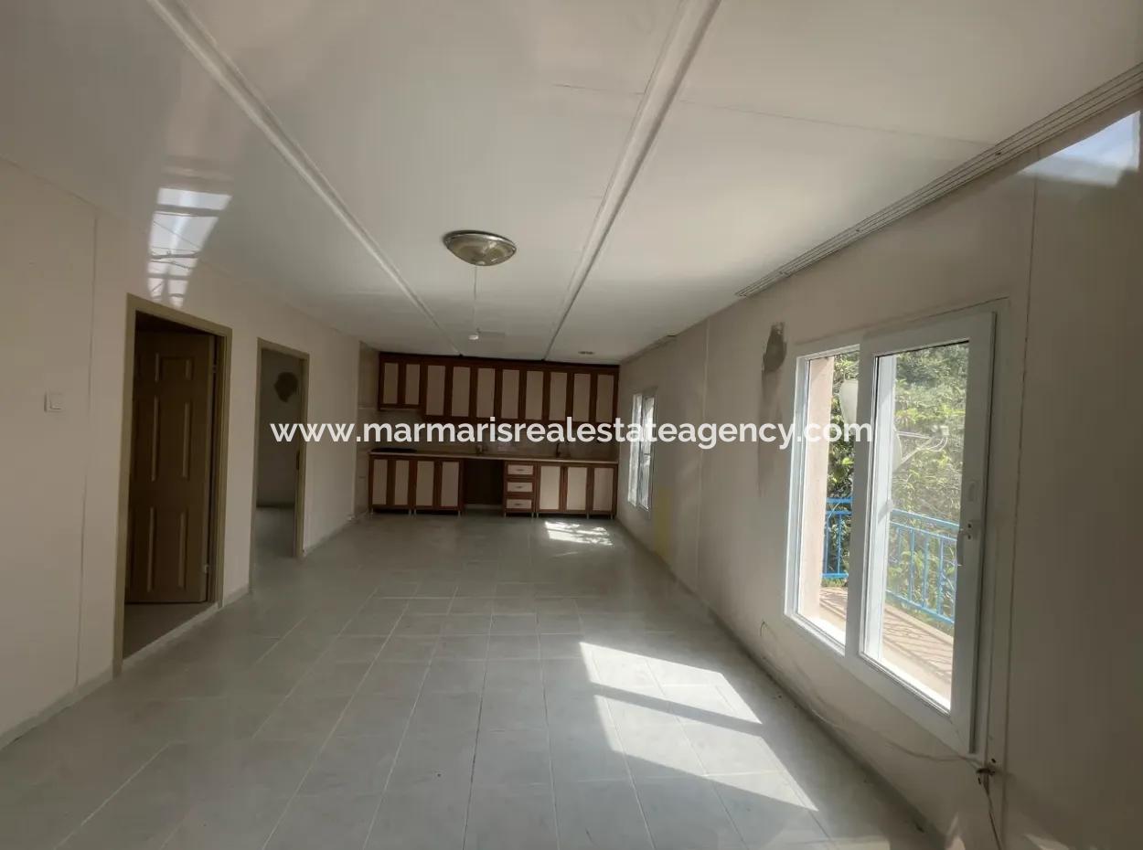 Detached House For Sale On 2000M2 Plot Of Land By The Sea In Marmaris Söğüt Neighborhood. Suitable For Tying A Boat In Front Of It.