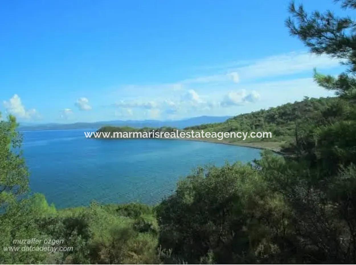 Seaside 4500M2 Suitable Land For Sale In Alavara Neighborhood Of Datça District