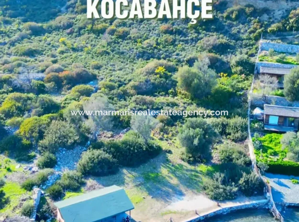 Seaside 500M2 Investment Land For Sale In Bozburun Neighborhood Of Marmaris District