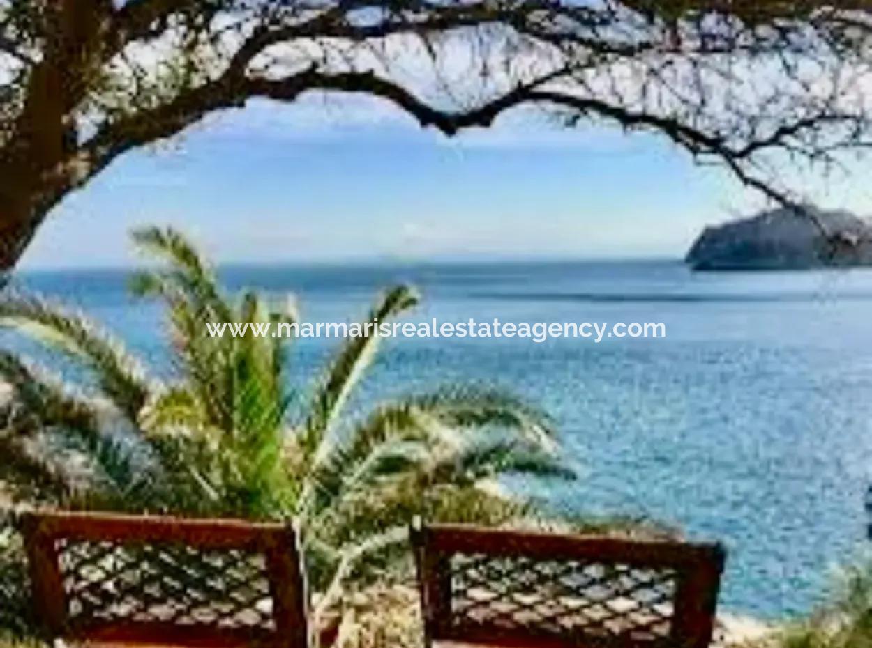 81000M2 Island For Sale In Marmaris Region 31000M2 Title Deed Official Electricity Water Available Manor House With Legal House In It