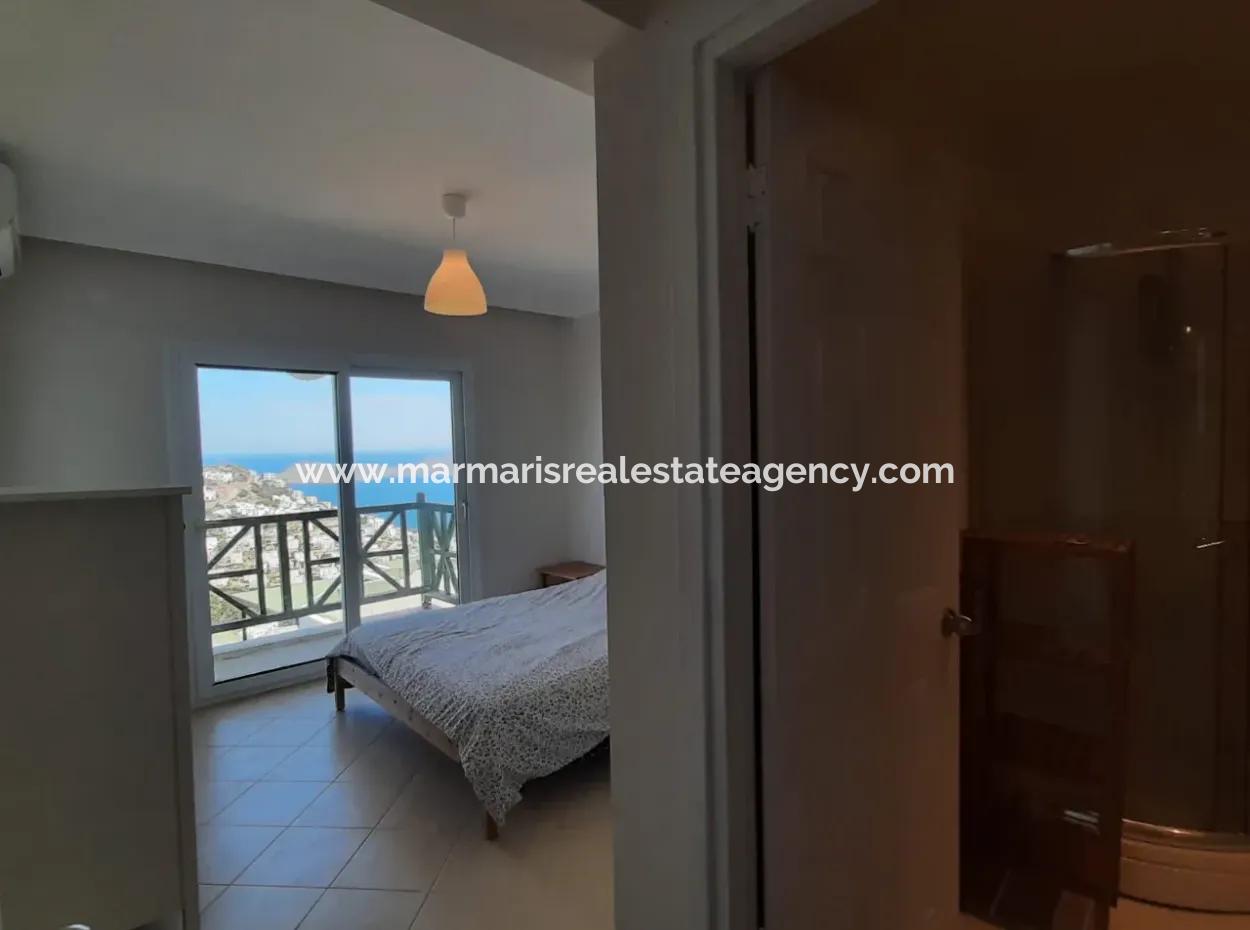 Only 5 Minutes From Yalıkavak Marina, Detached With A Sea View.