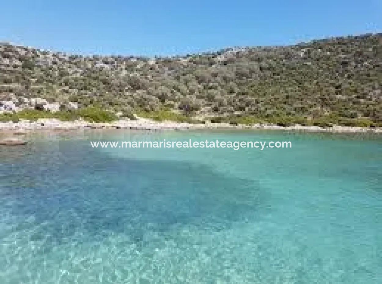 290M2 Land For Sale By The Sea In Marmaris Söğüt Village From The Real Estate Agent