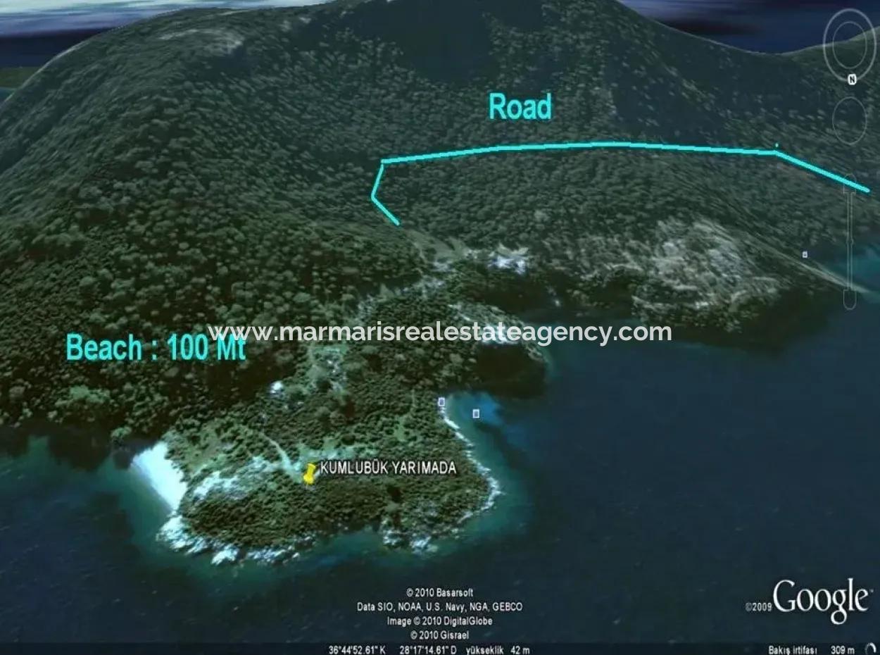 Appropriate Investment In The Area Of Marmaris 5 Star Hotel Land For Sale