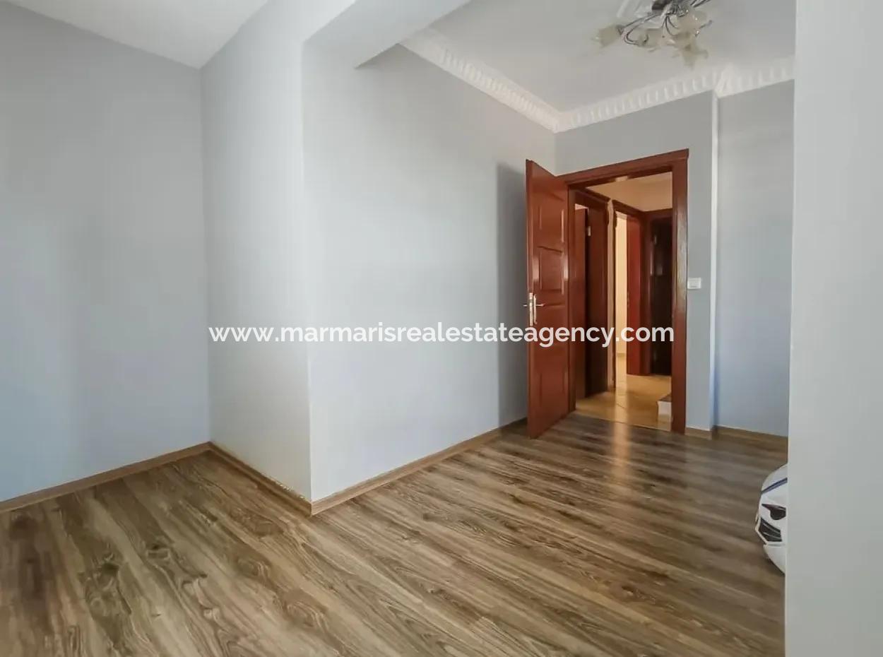 3 1 Garden Duplex Apartment For Sale In Beldibi Neighborhood Of Marmaris District In A Complex With Nature View Swimming Pool